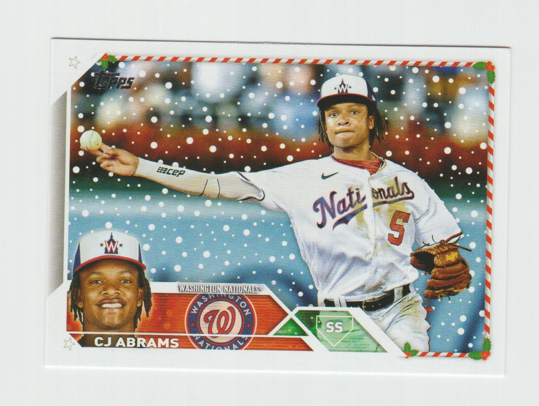 2023 Topps Holiday #H11 CJ Abrams