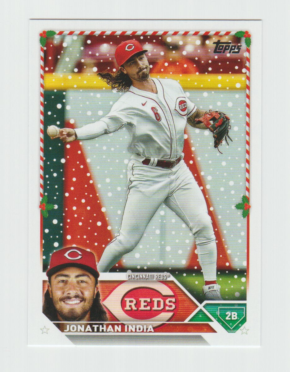 2023 Topps Holiday #H135 Jonathan India