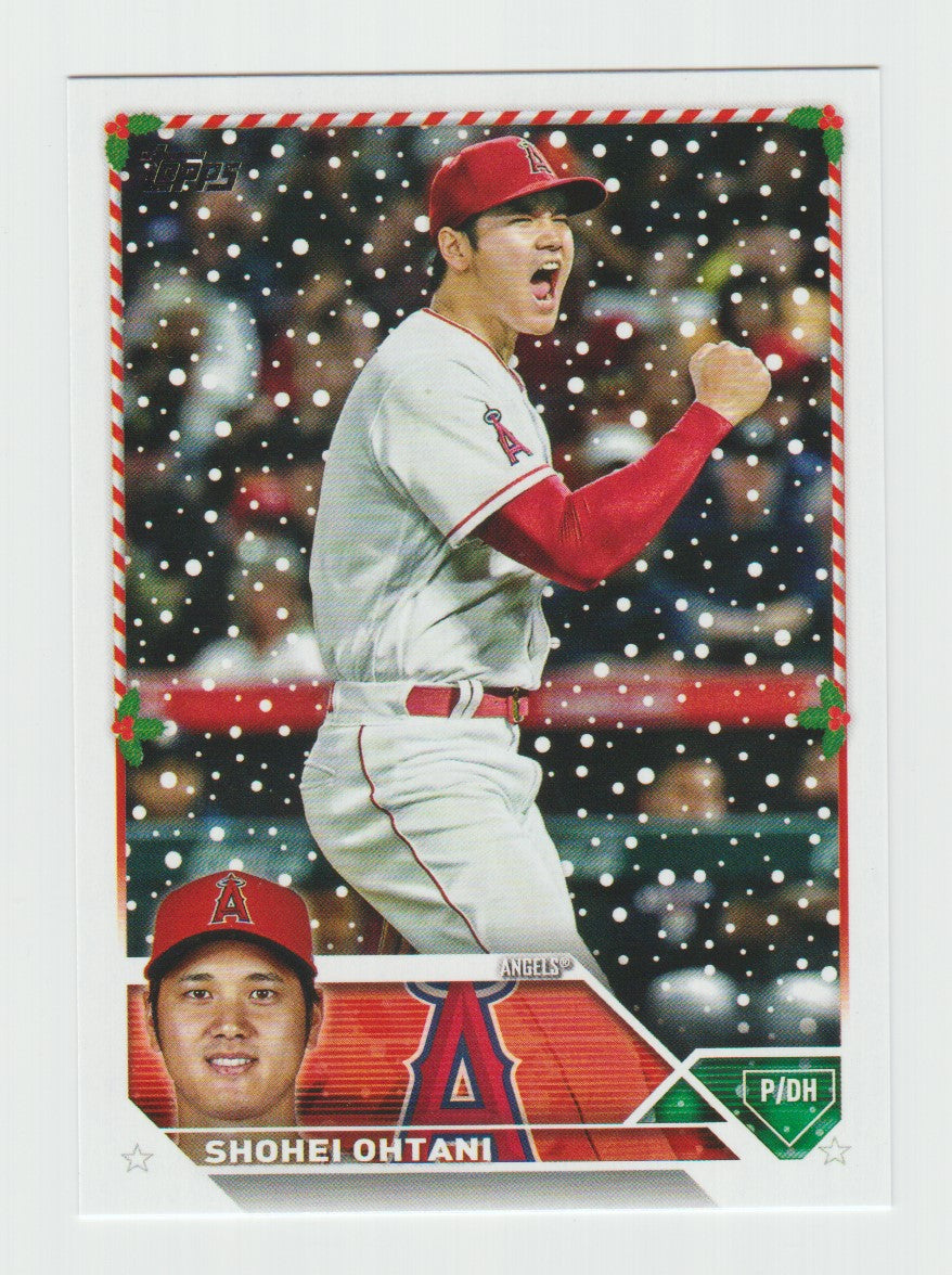 2023 Topps Holiday #H17 Shohei Ohtani