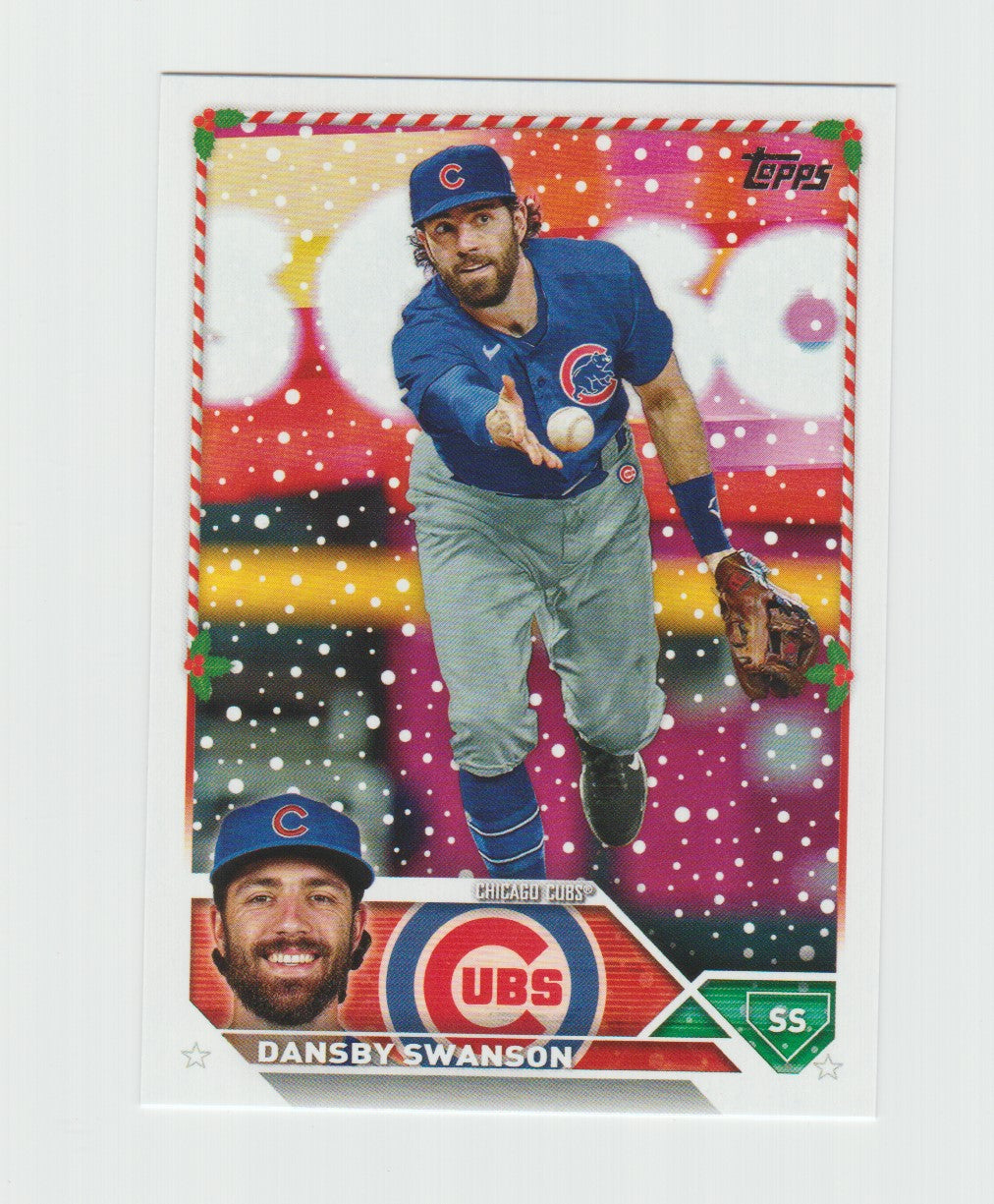 2023 Topps Holiday #H190 Dansby Swanson