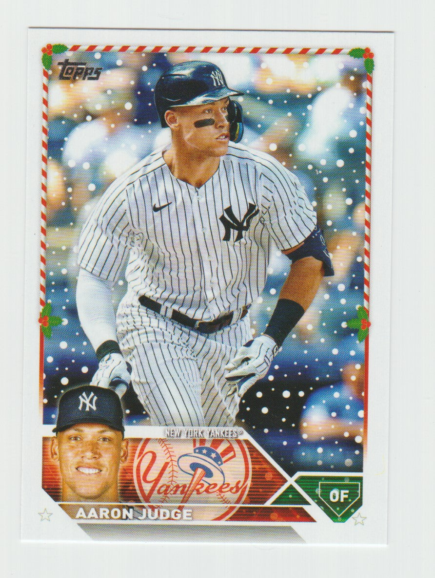 2023 Topps Holiday #H1 Aaron Judge