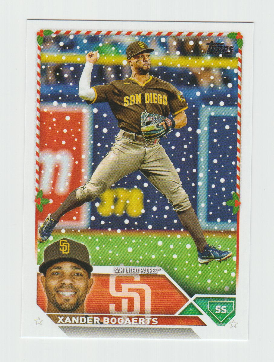 2023 Topps Holiday #H21 Xander Bogaerts