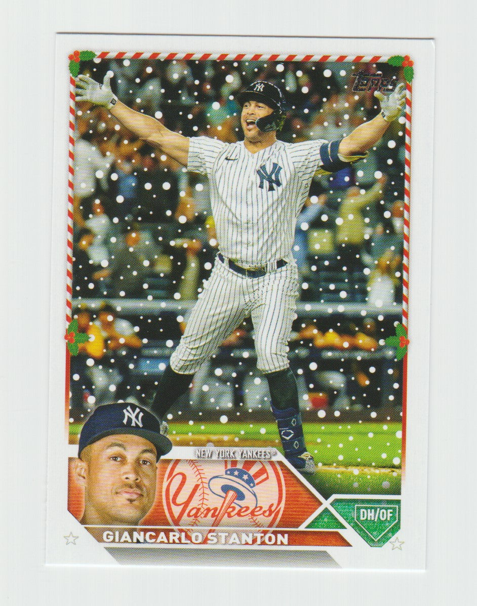 2023 Topps Holiday #H25 Giancarlo Stanton