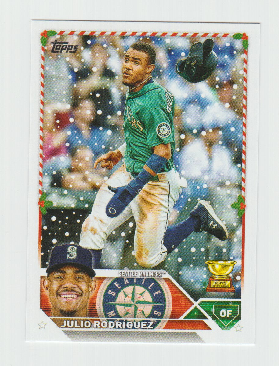 2023 Topps Holiday #H26 Julio Rodriguez