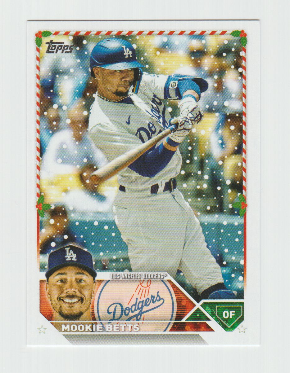 2023 Topps Holiday #H57 Mookie Betts