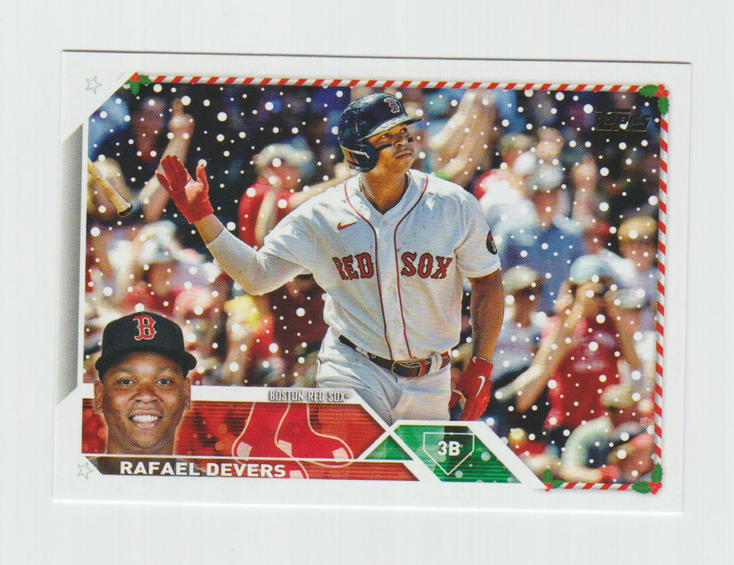 2023 Topps Holiday #H76 Rafael Devers