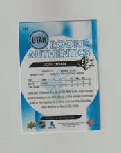 Load image into Gallery viewer, 2024-25 SP Rookie Authentics Blue #101 Josh Doan
