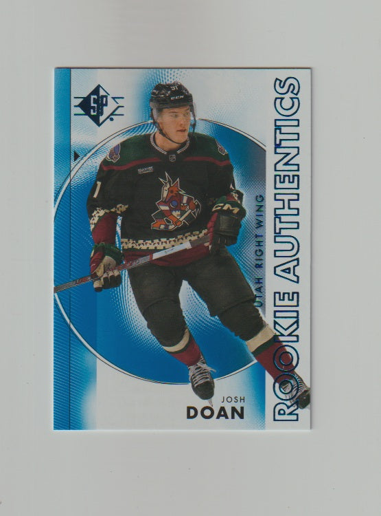 2024-25 SP Rookie Authentics Blue #101 Josh Doan