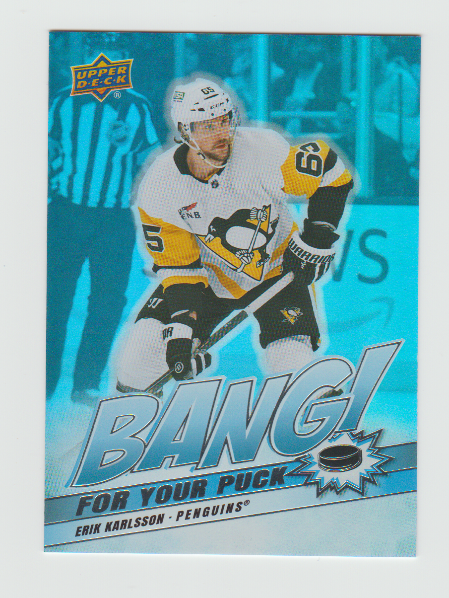 2024-25 Upper Deck Bang! For Your Puck #BP-1 Erik Karlsson