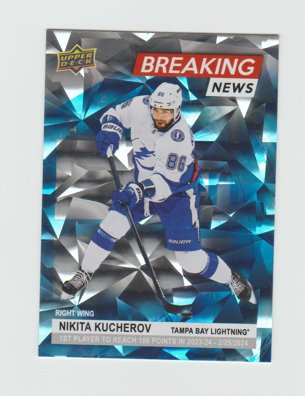 2024-25 Upper Deck Breaking News #BN-10 Breaking News