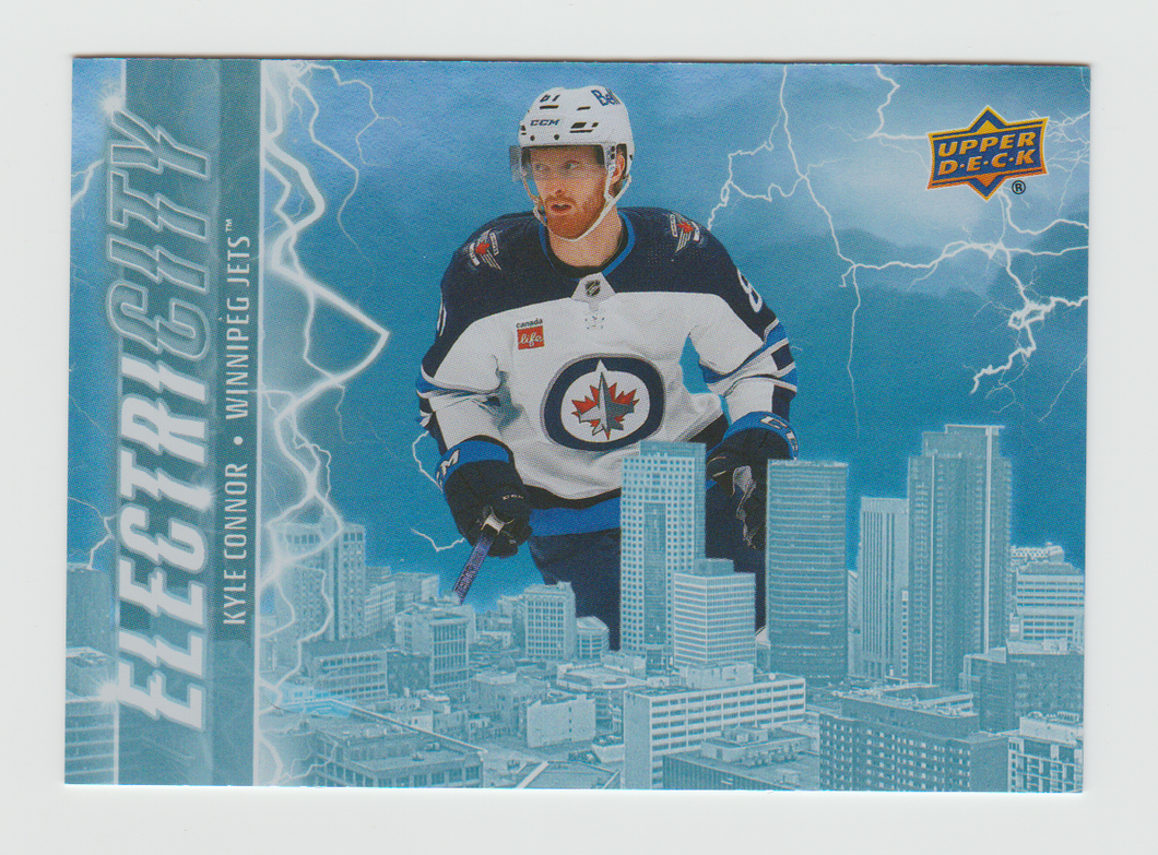 2024-25 Upper Deck ElectriCITY #EC-31 Kyle Connor