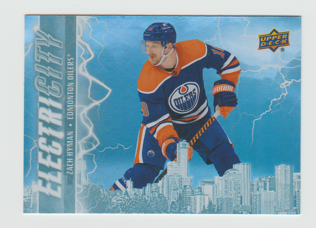 2024-25 Upper Deck ElectriCITY #EC-4 Zach Hyman