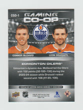 Load image into Gallery viewer, 2024-25 Upper Deck Gaming Co-Op #CGO-1 Connor McDavid &amp; Leon Draisaitl
