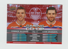 Load image into Gallery viewer, 2024-25 Upper Deck Gaming Co-Op #CGO-1 Connor McDavid &amp; Leon Draisaitl
