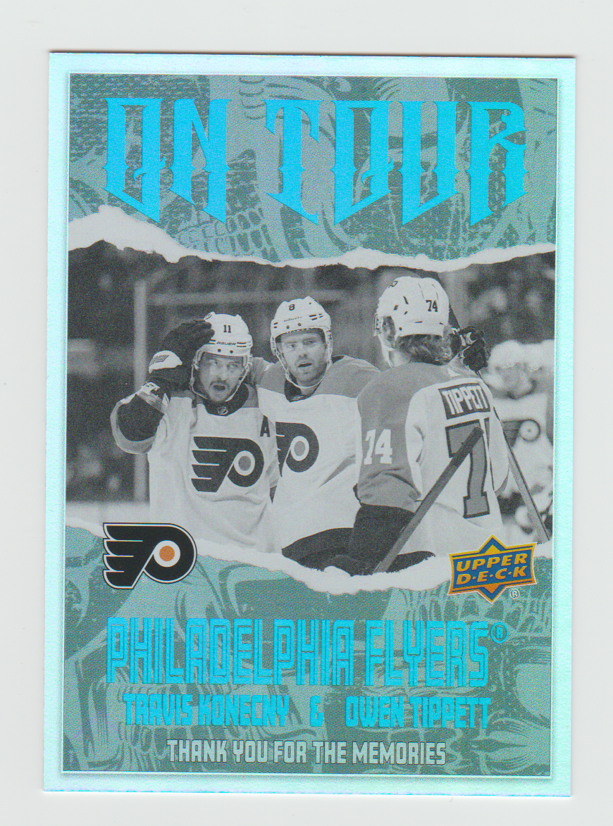 2024-25 Upper Deck On Tour #OT-3 Travis Konecny & Owen Tippett
