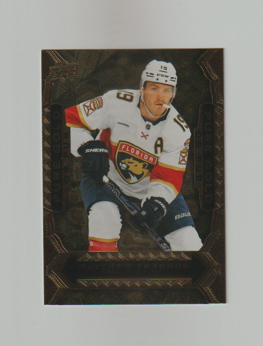 2024-25 Upper Deck Tim Hortons Pure Gold #PG-12 Matthew Tkachuk