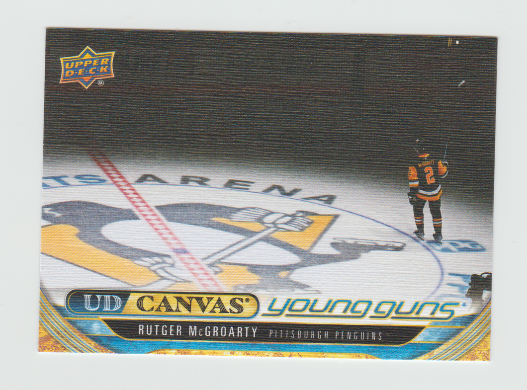 2024-25 Upper Deck UD Canvas Young Guns #C228 Rutger McGroarty