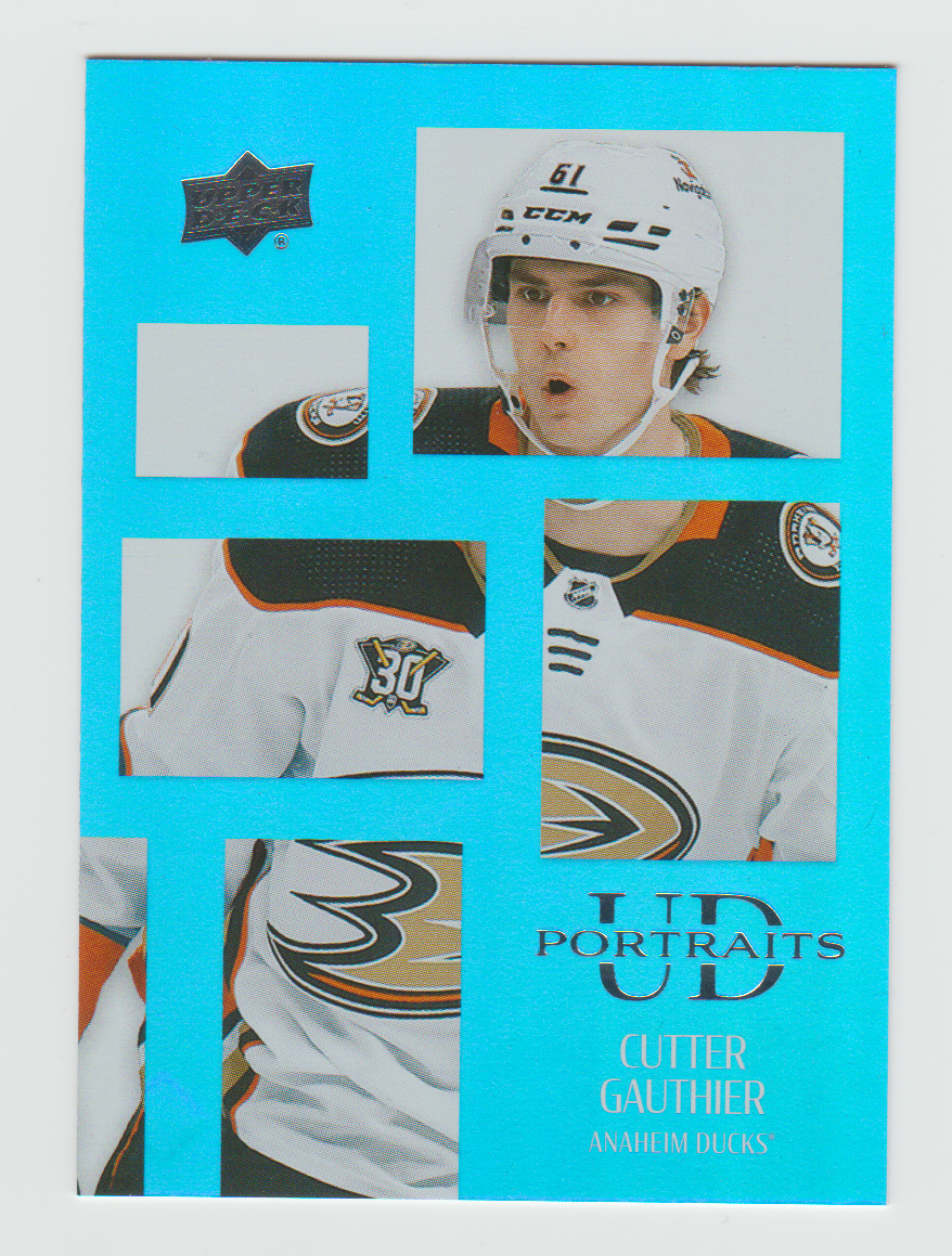 2024-25 Upper Deck UD Portraits #P34 Cutter Gauthier