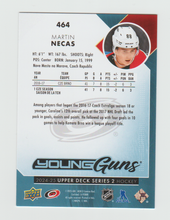 Load image into Gallery viewer, 2024-25 Upper Deck Young Guns Renewed #464 Martin Necas
