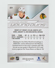 Load image into Gallery viewer, 2024-25 Upper Deck Young Guns #221 Ethan Del Mastro
