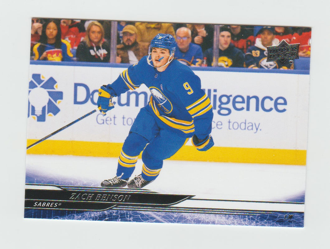 2024-25 Upper Deck #24 Zach Benson