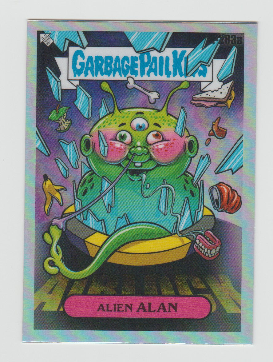 2024 Garbage Pail Kids Chrome Series 7 Art By Rory Image Variation #R-283a Alien Alan