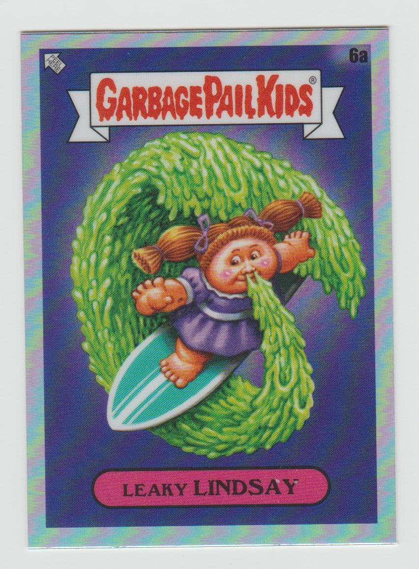 2024 Garbage Pail Kids Chrome Series 7 Contest of Losers #6a Leaky Lindsay