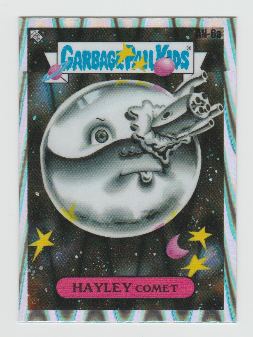 2024 Garbage Pail Kids Chrome Series 7 Drool Refractors #AN-6a Hayley Comet