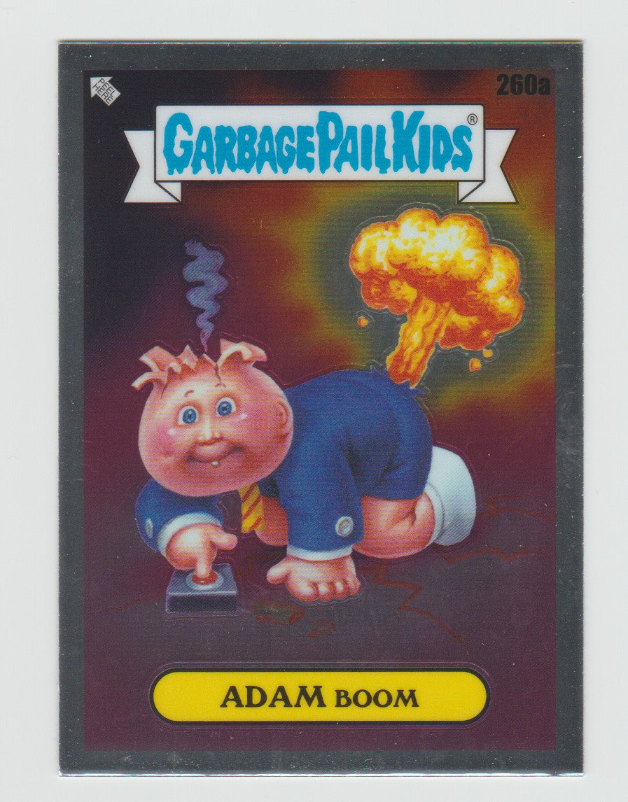 2024 Garbage Pail Kids Chrome Series 7 #260a Adam Boom