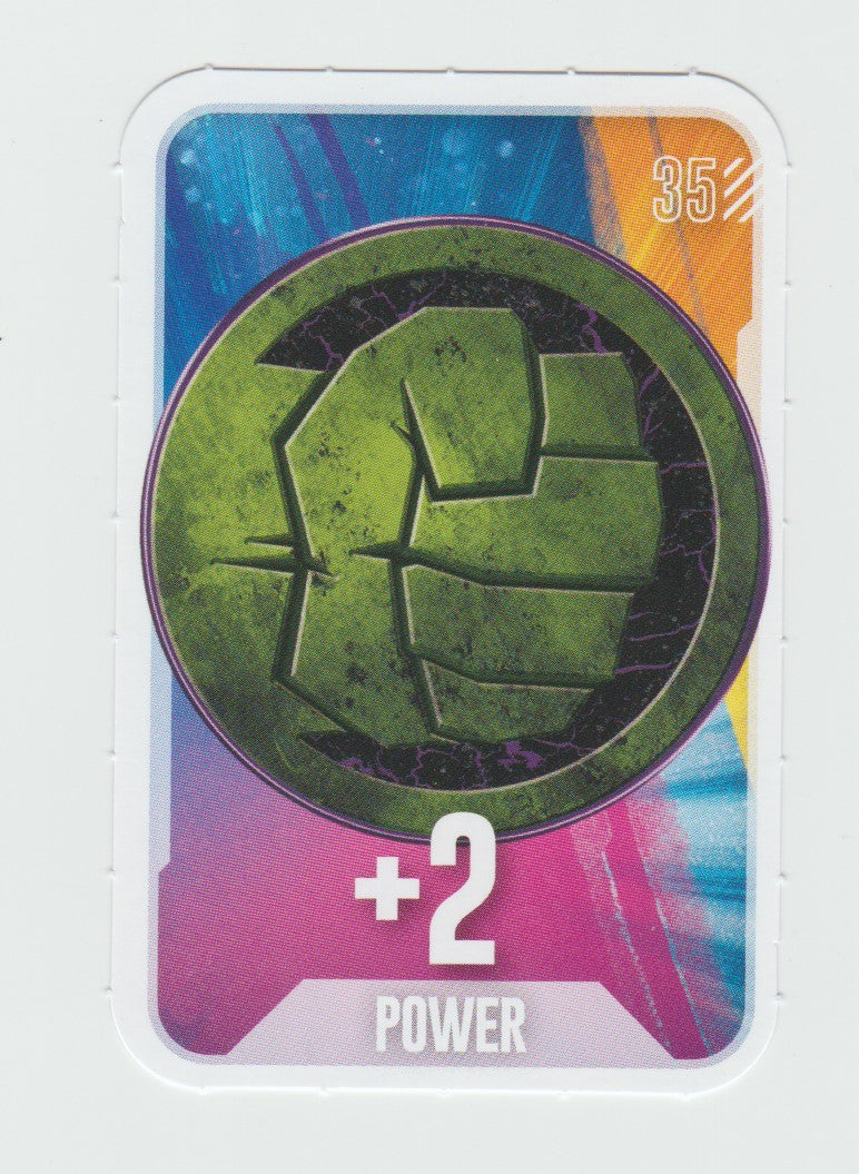 2024 Loblaw Marvel Go on a Mission #35 +2 Power (Hulk logo)