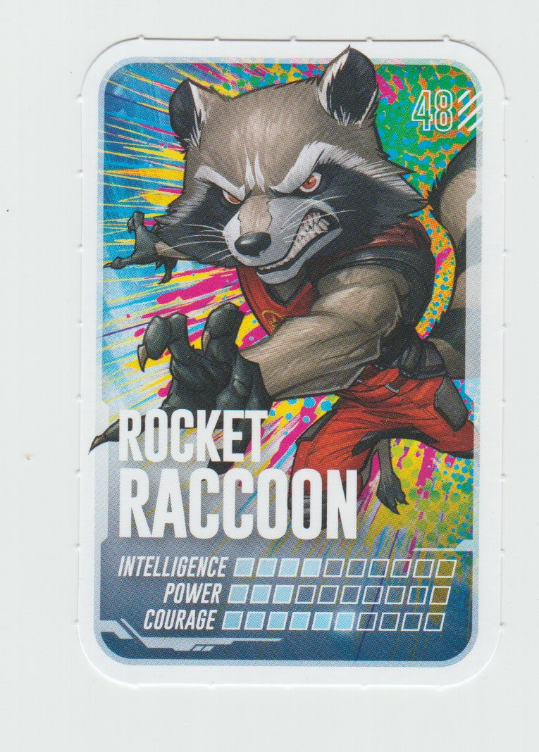 2024 Loblaw Marvel Go on a Mission #48 Rocket Raccoon