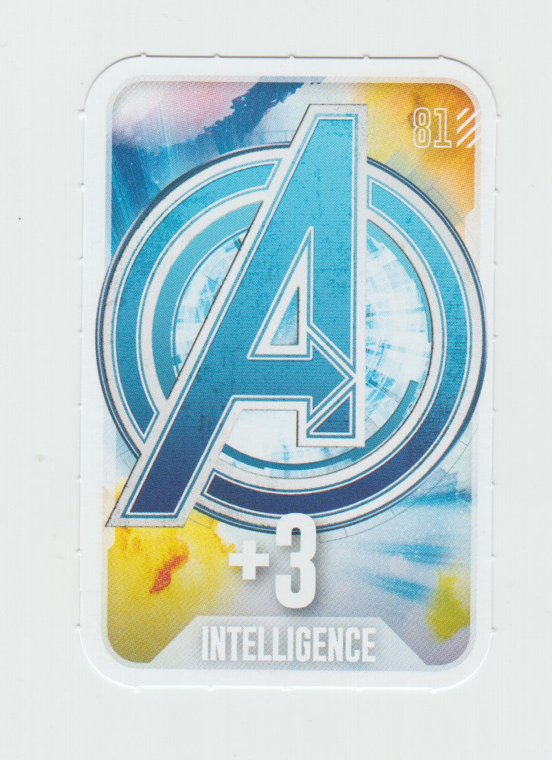 2024 Loblaw Marvel Go on a Mission #81 +3 Intelligence (Avengers logo)