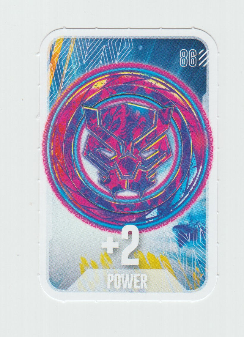 2024 Loblaw Marvel Go on a Mission #86 +2 Power (Black Panther logo)