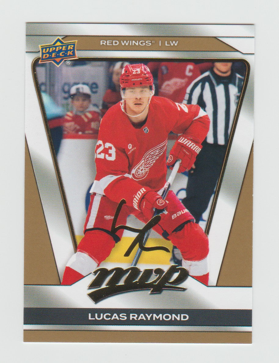 2025-26 Upper Deck MVP Gold Script #123 Lucas Raymond