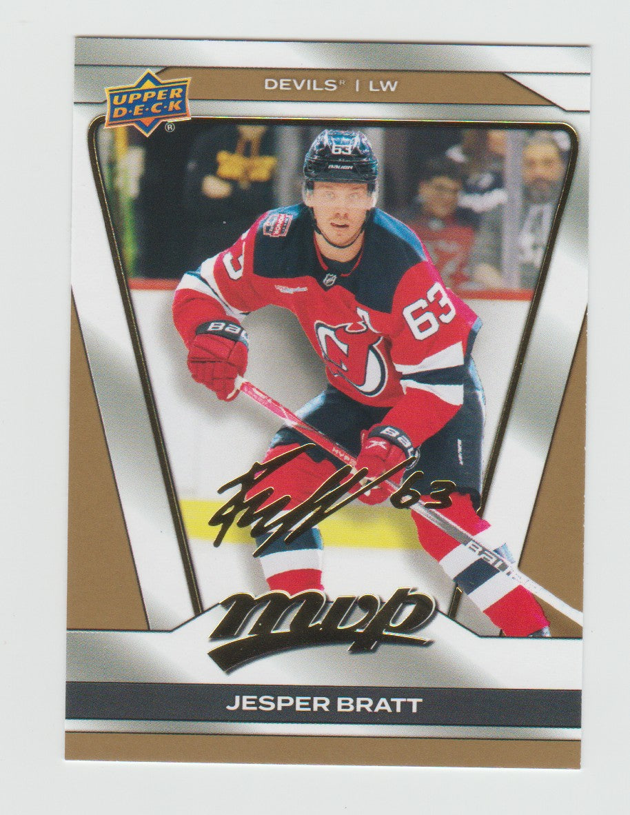 2025-26 Upper Deck MVP Gold Script #190 Jesper Bratt