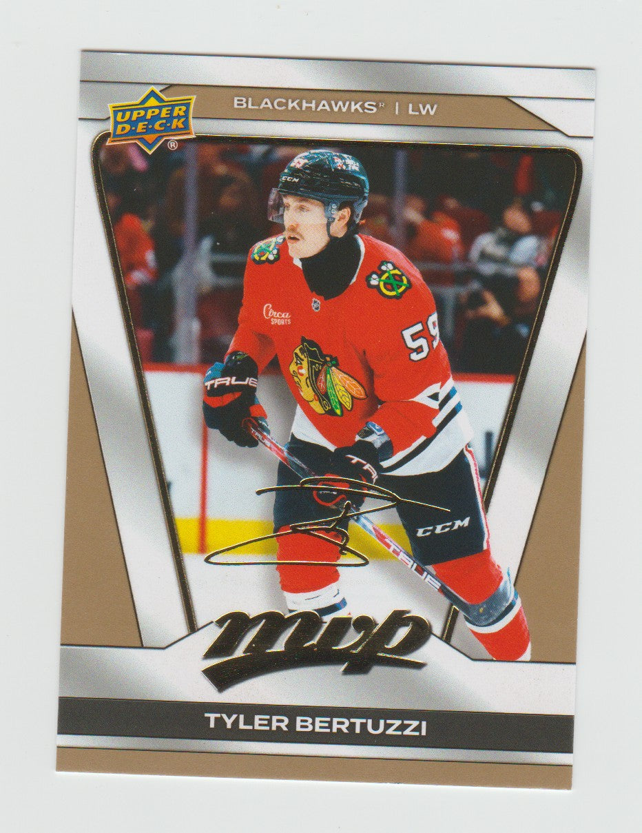 2025-26 Upper Deck MVP Gold Script #79 Tyler Bertuzzi