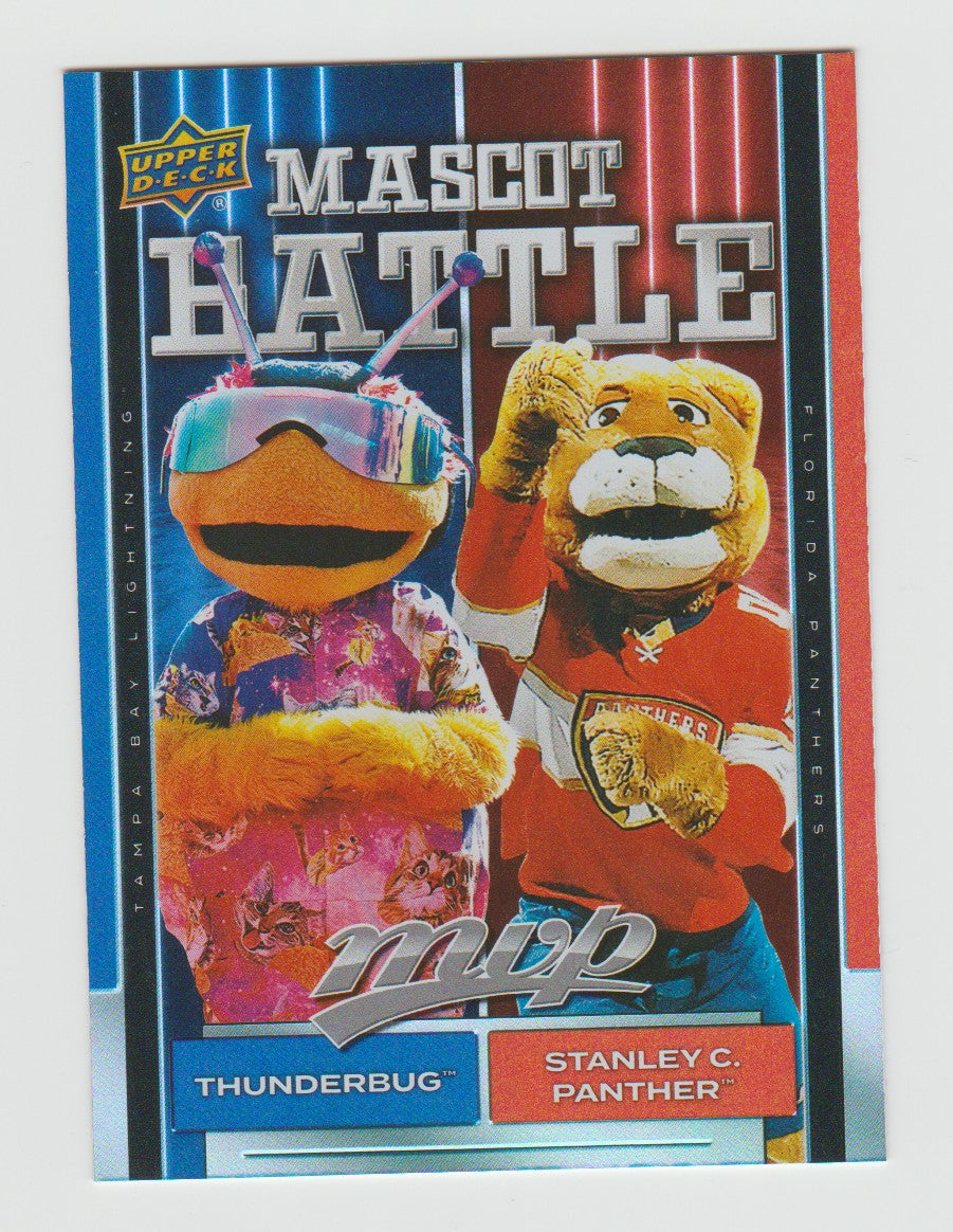 2025-26 Upper Deck MVP Mascot Battle #MB-5 Thunderbug vs. Stanley C. Panther