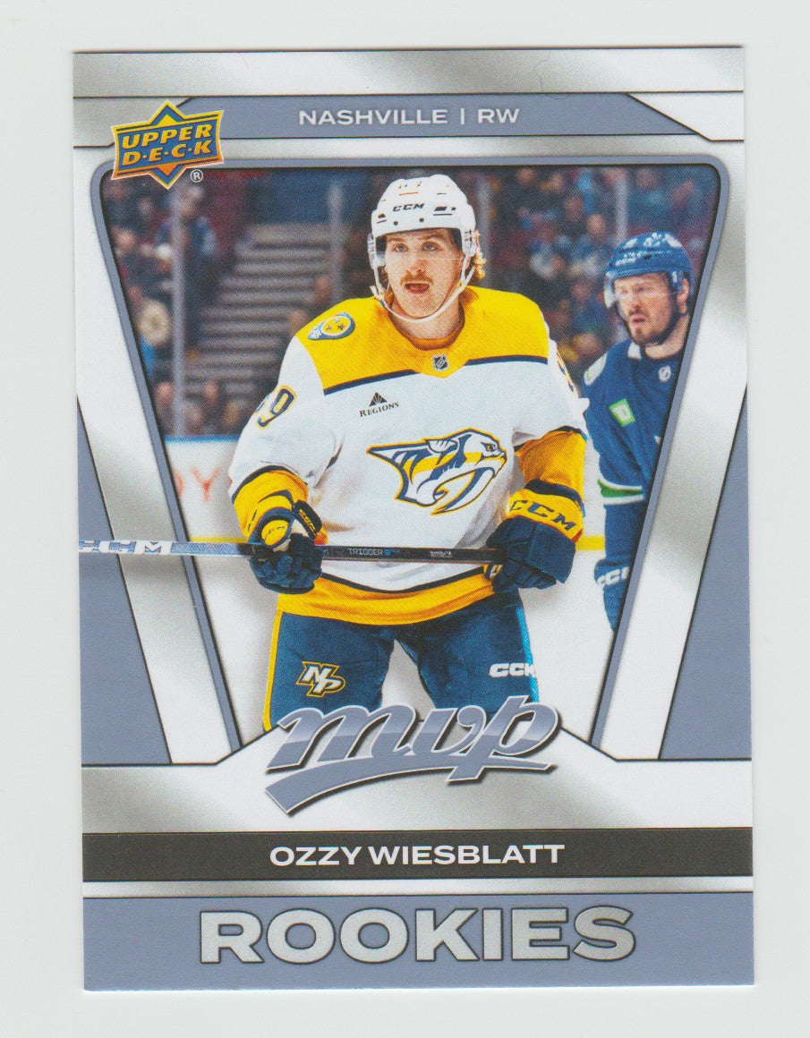 2025-26 Upper Deck MVP Rookies #221 Ozzy Wiesblatt