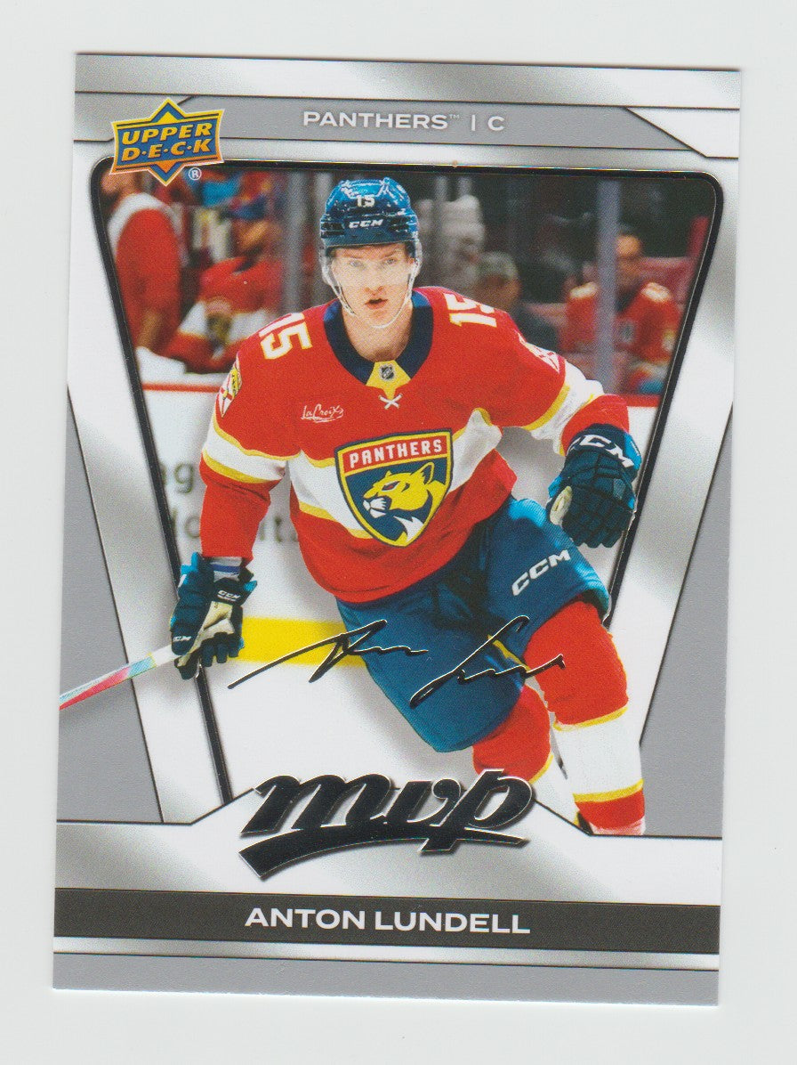 2025-26 Upper Deck MVP Silver Script #35 Anton Lundell