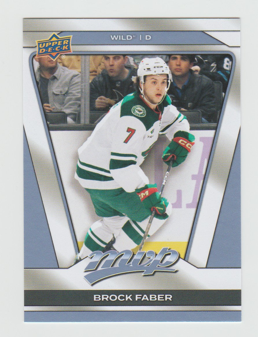 2025-26 Upper Deck MVP #179 Brock Faber