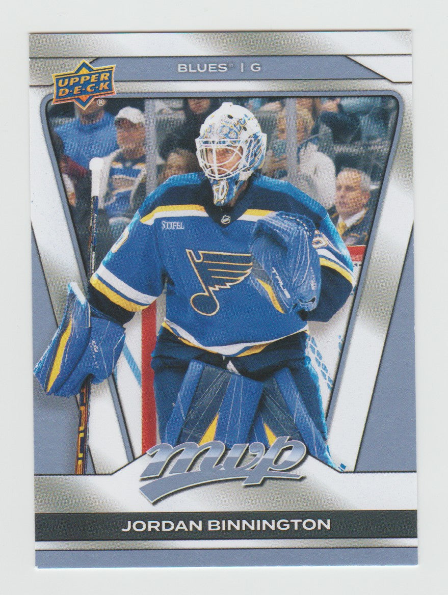 2025-26 Upper Deck MVP #180 Jordan Binnington