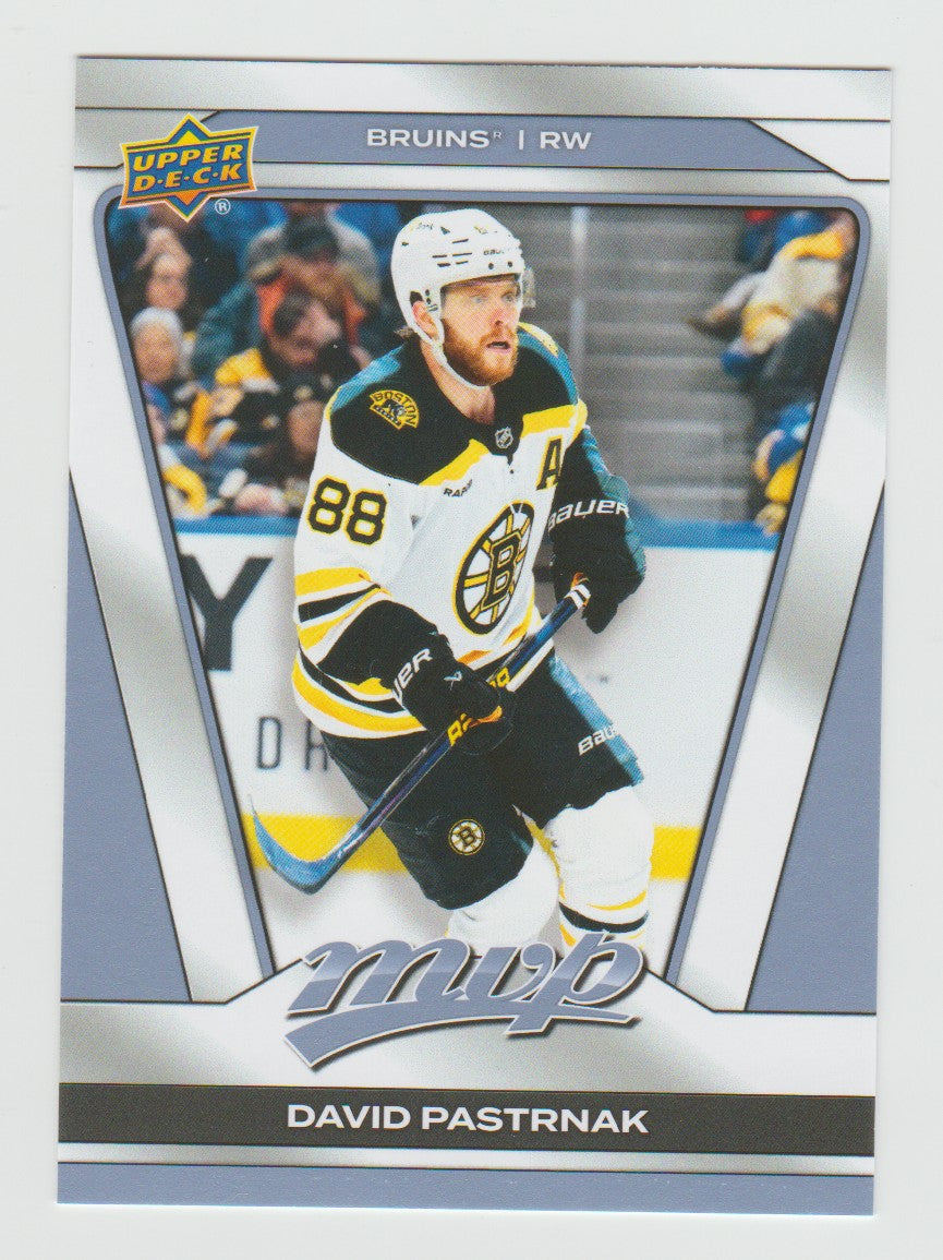 2025-26 Upper Deck MVP #27 David Pastrnak