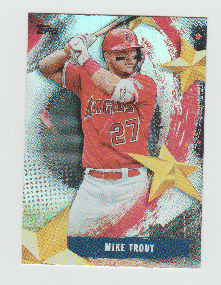 2025 Topps Stars of MLB #SLMB-8 Mike Trout