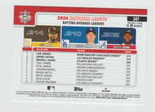 Load image into Gallery viewer, 2025 Topps #347 Luis Arraez, Shohei Ohtani, &amp; Marcell Ozuna
