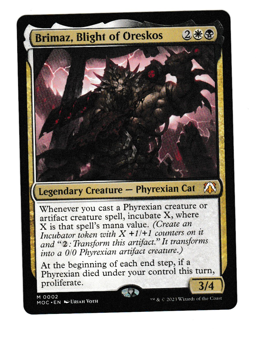 March of the Machine Commander Brimaz, Blight of Oreskos