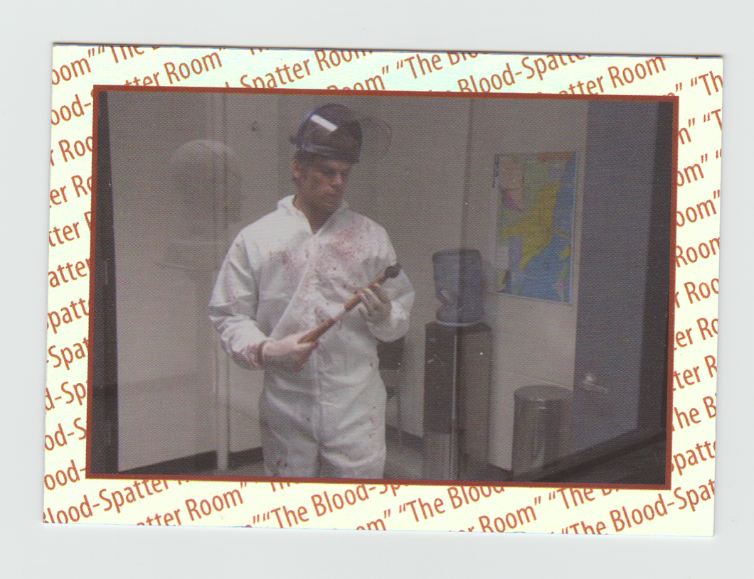 2012 Dexter Fourth Season Locations #D4:L:7 The Blood-Spatter Room