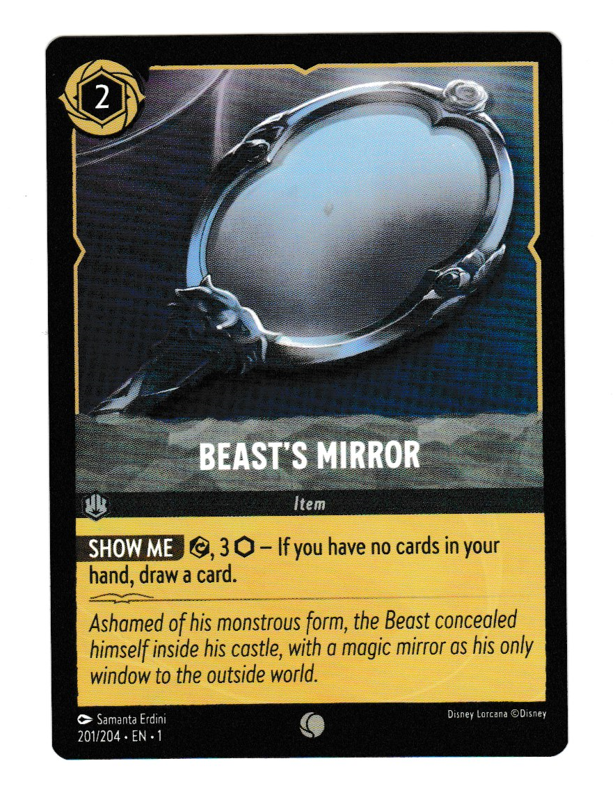 Disney Lorcana The First Chapter Beast's Mirror