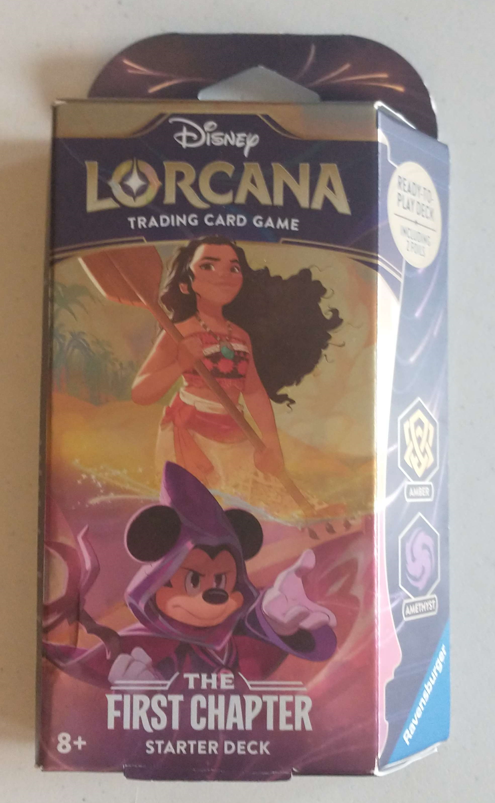 Disney Lorcana The First Chapter Starter Deck Amber & Amethyst