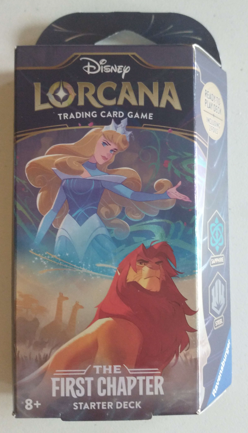 Disney Lorcana The First Chapter Starter Deck Sapphire & Steel