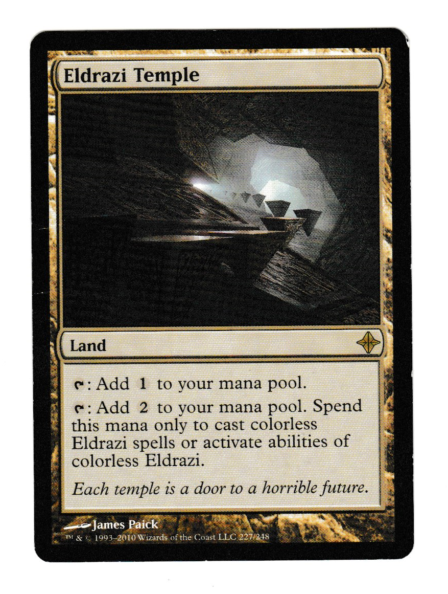 Rise of the Eldrazi Eldrazi Temple